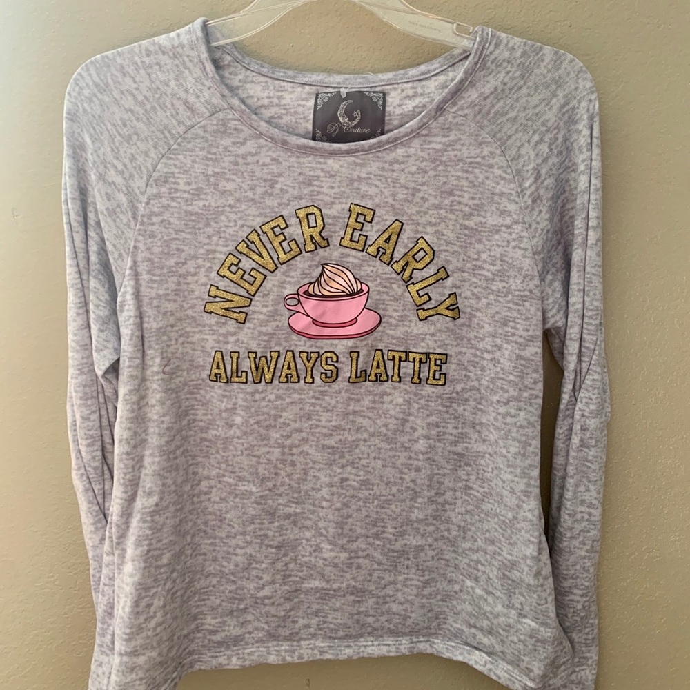 Coffee Pajama (PJ) shirt!!🤍